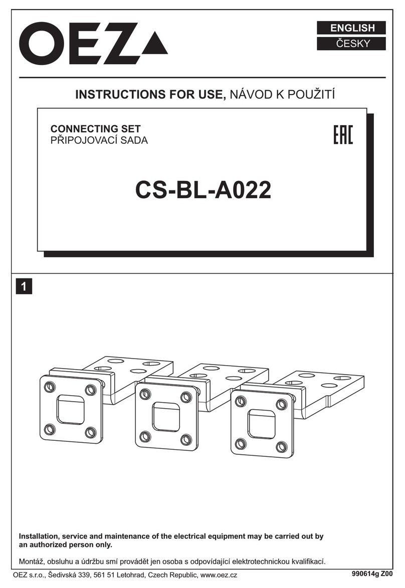 OEZ CS-BL-A022 Instructions for use OEZ CS-BL-A022 Instructions for use
