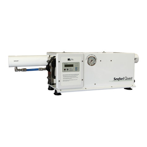 Horizon Reverse Osmosis Seafari Quest Compact 200 owner's manual