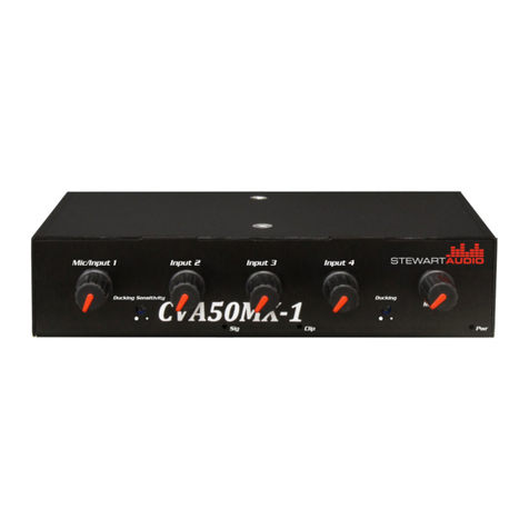 Stewart Audio CVA50MX-1 User manual