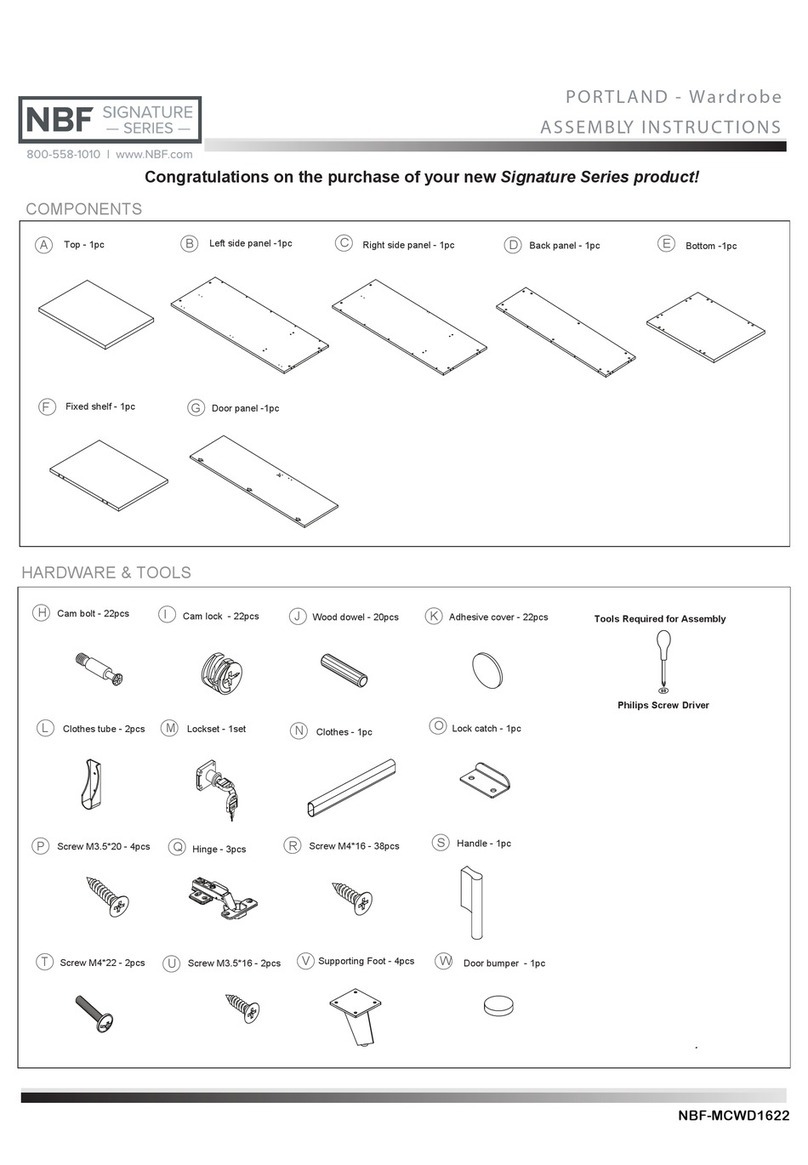 nbf Signature Series User manual nbf Signature Series User manual