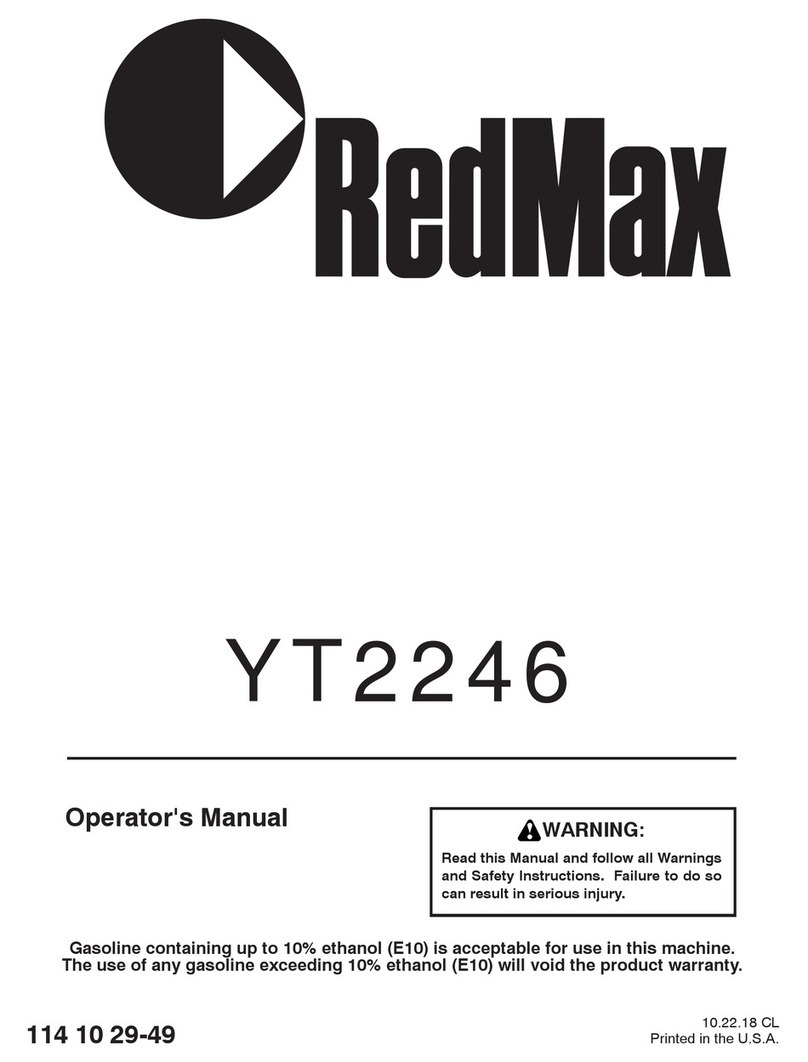 RedMax YT2246 User manual