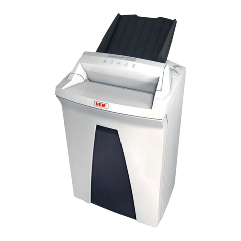 HSM SECURIO AF150L5 User manual HSM SECURIO AF150L5 User manual