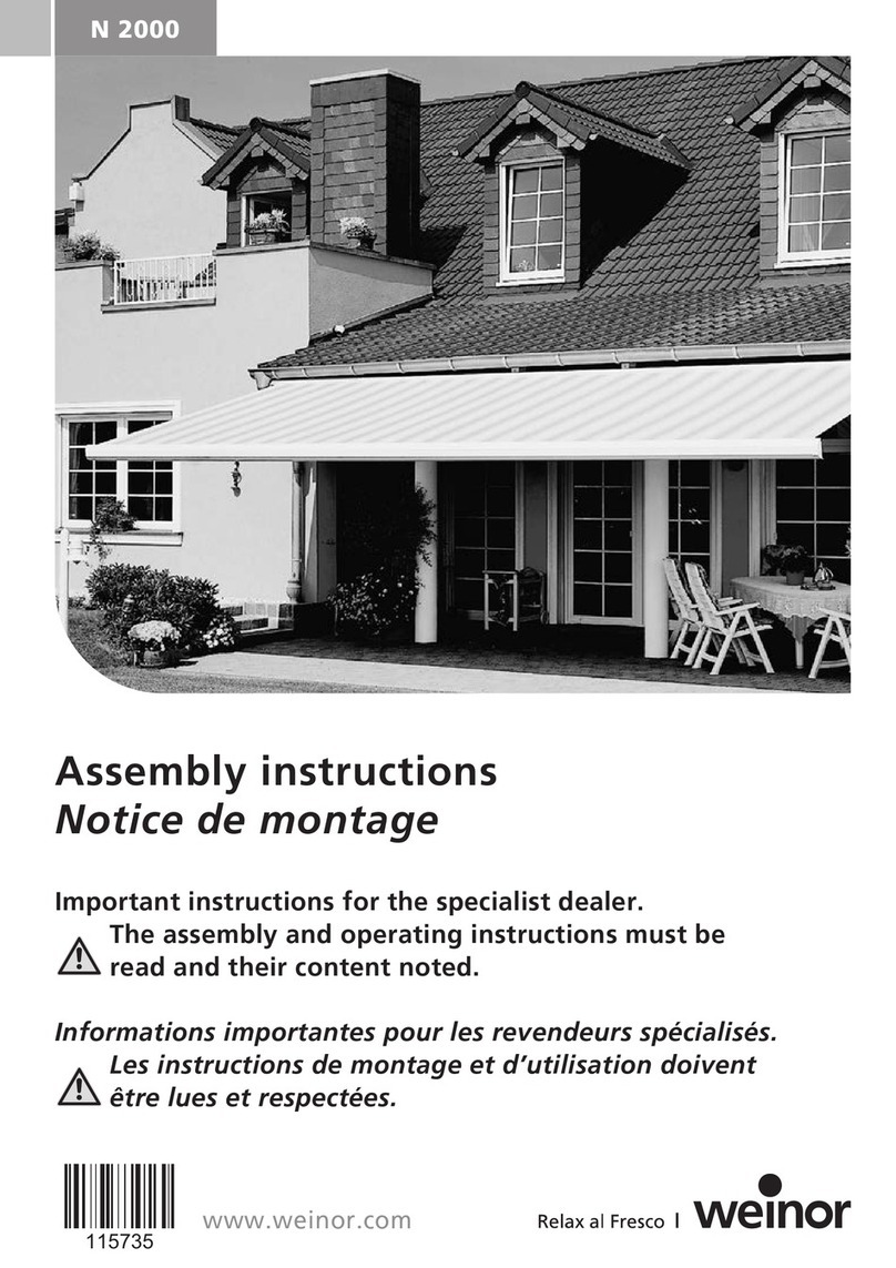 weinor N 2000 User manual
