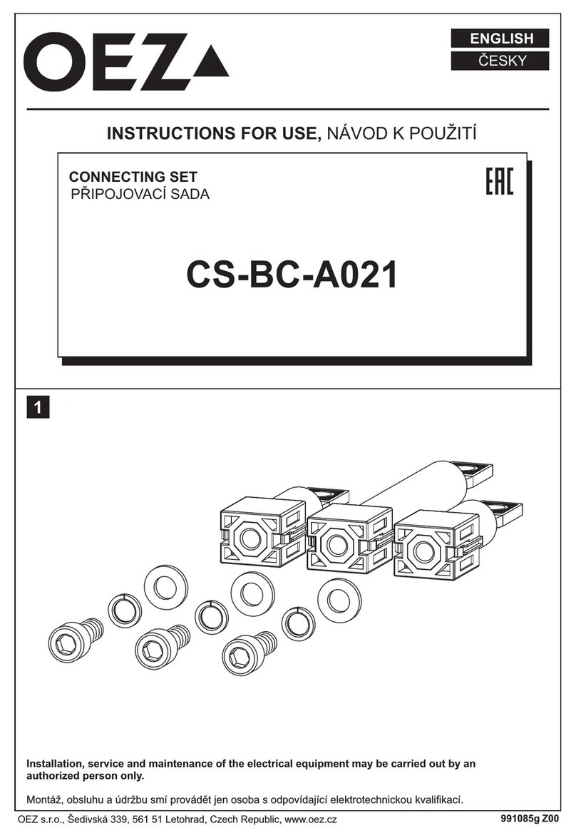 OEZ CS-BC-A021 User manual