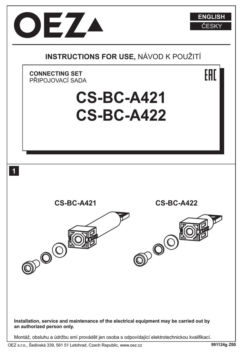 OEZ CS-BC-A421 User manual