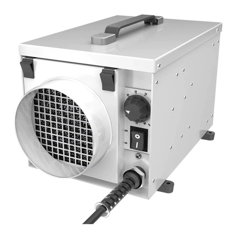 ionmax ECORPRO DRYFAN DB8 user manual
