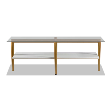 Bob's Discount Furniture Mikael Coffee Table 2014552001 User manual