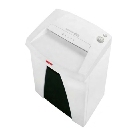 HSM SECURIO B22s operating instructions