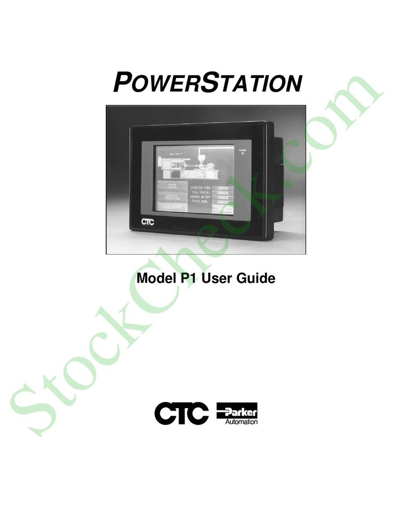 CTC Parker Automation PowerStation P1 user guide