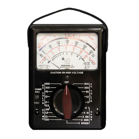 Triplett 630 User manual