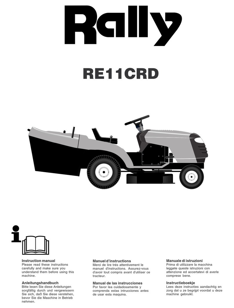 Rally RE11CRD instruction manual
