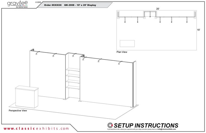 Classic Exhibits gravitee GK-2008 User manual Classic Exhibits gravitee GK-2008 User manual