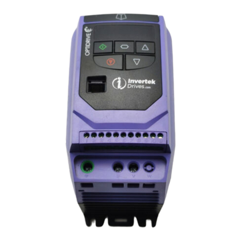 Invertek Drives Optidrive E2 Installation and operating instructions