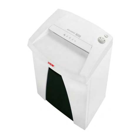 HSM SECURIO B22c User manual