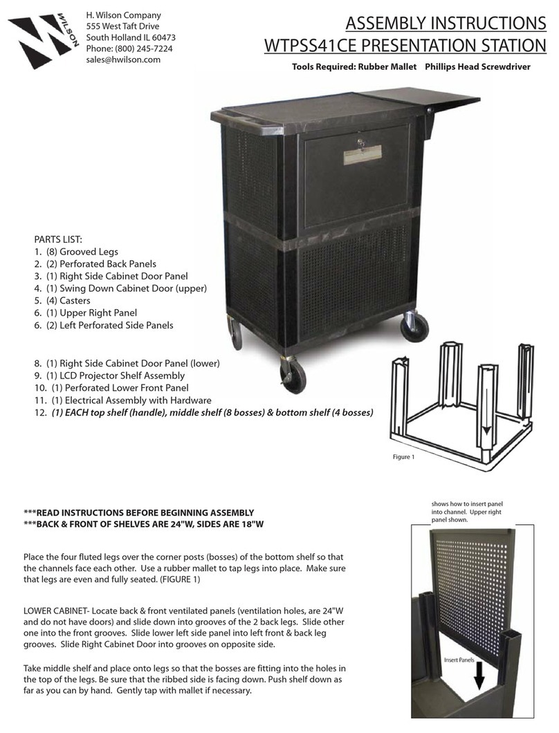 H.Wilson WTPSS41CE User manual