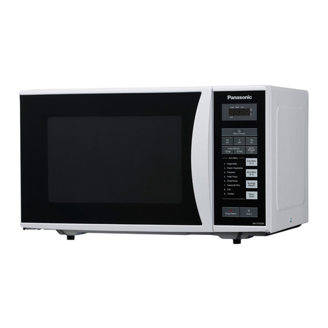 Panasonic NN-SM332W Operating instruction and cook book