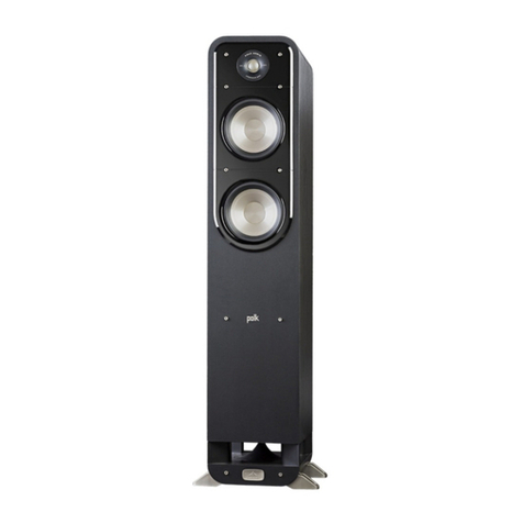 Polk Mono S60 User manual