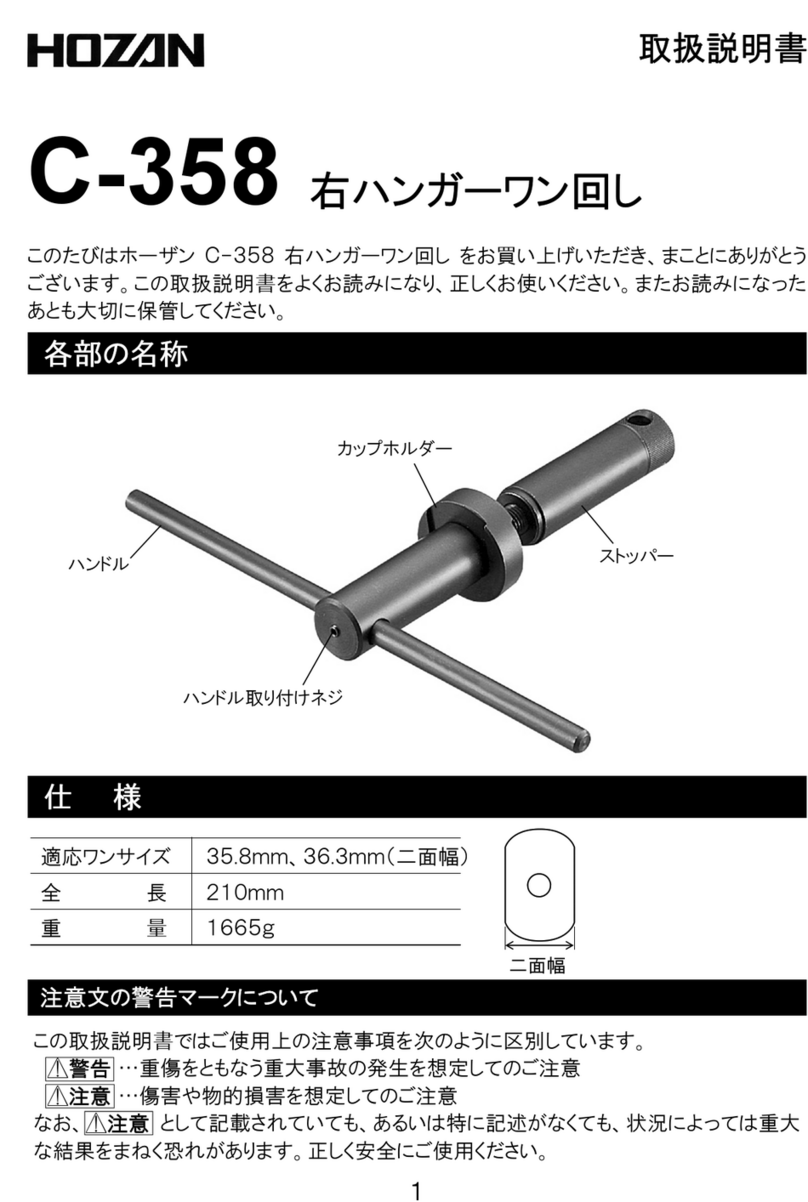 HOZAN C-358 User manual