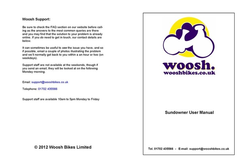 Woosh Sundowner user manual Woosh Sundowner user manual