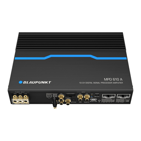 Blaupunkt MPD 610 A User manual
