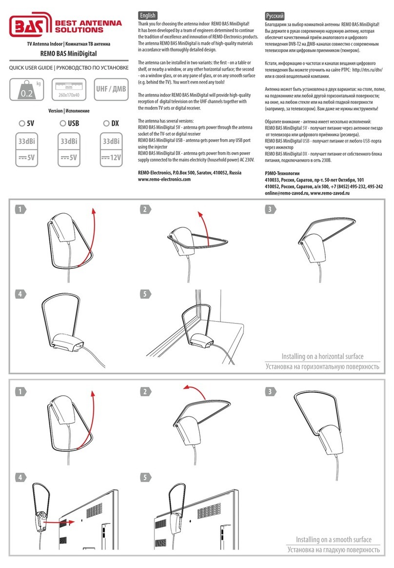 Remo+ BAS MiniDigital Quick user guide