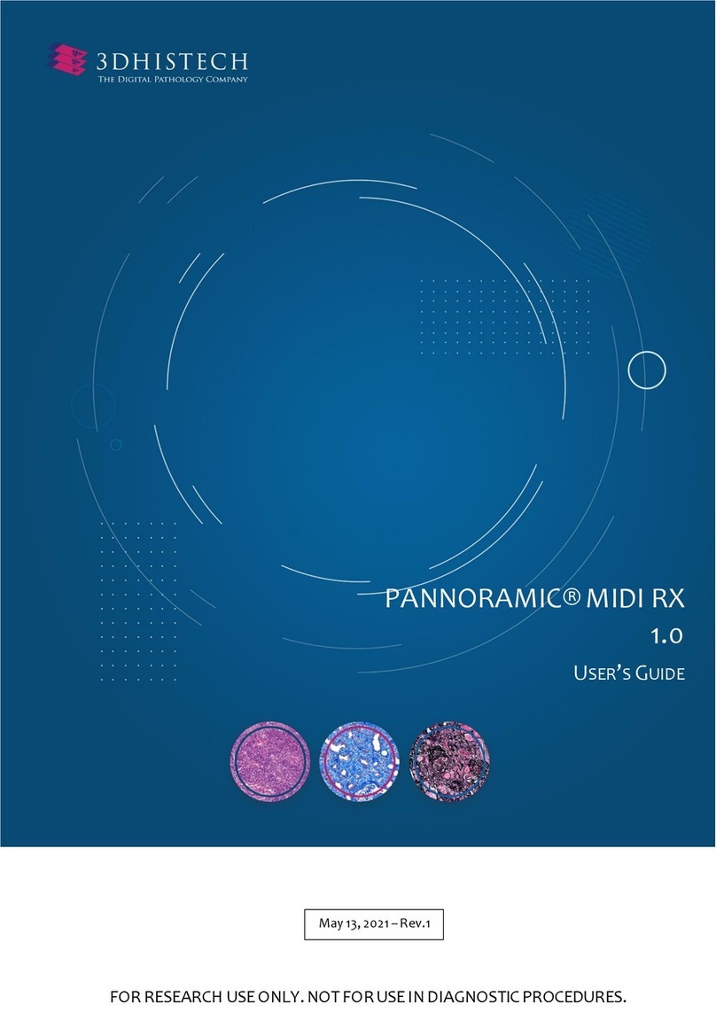 3D Histech PANNORAMIC MIDI RX 1.0 user guide