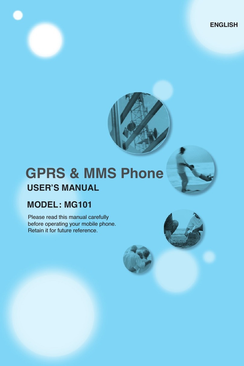 LG MG101 User manual