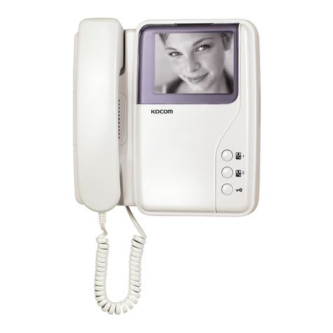 KOCOM KVM-624 Manual