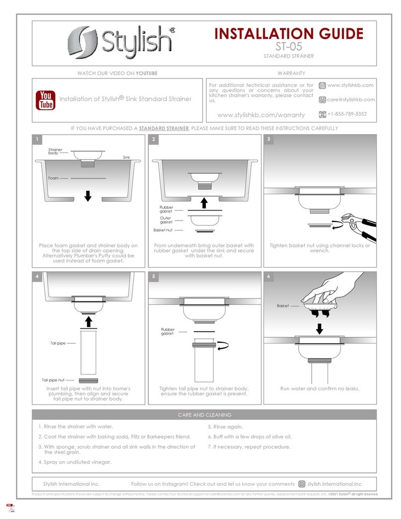 Stylish ST-05 installation guide