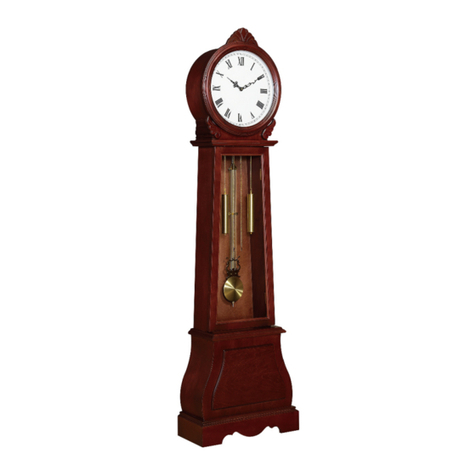Coaster Grandfather Clock 900723 Assembly instructions