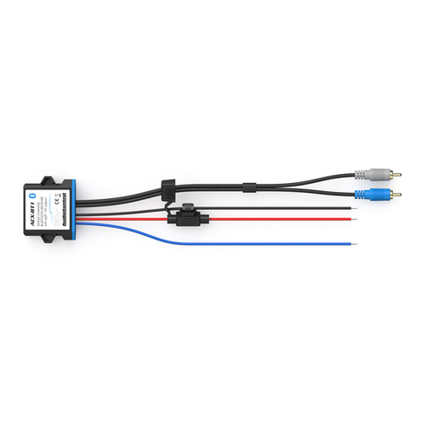 Audio Control ACX-BT1 User manual