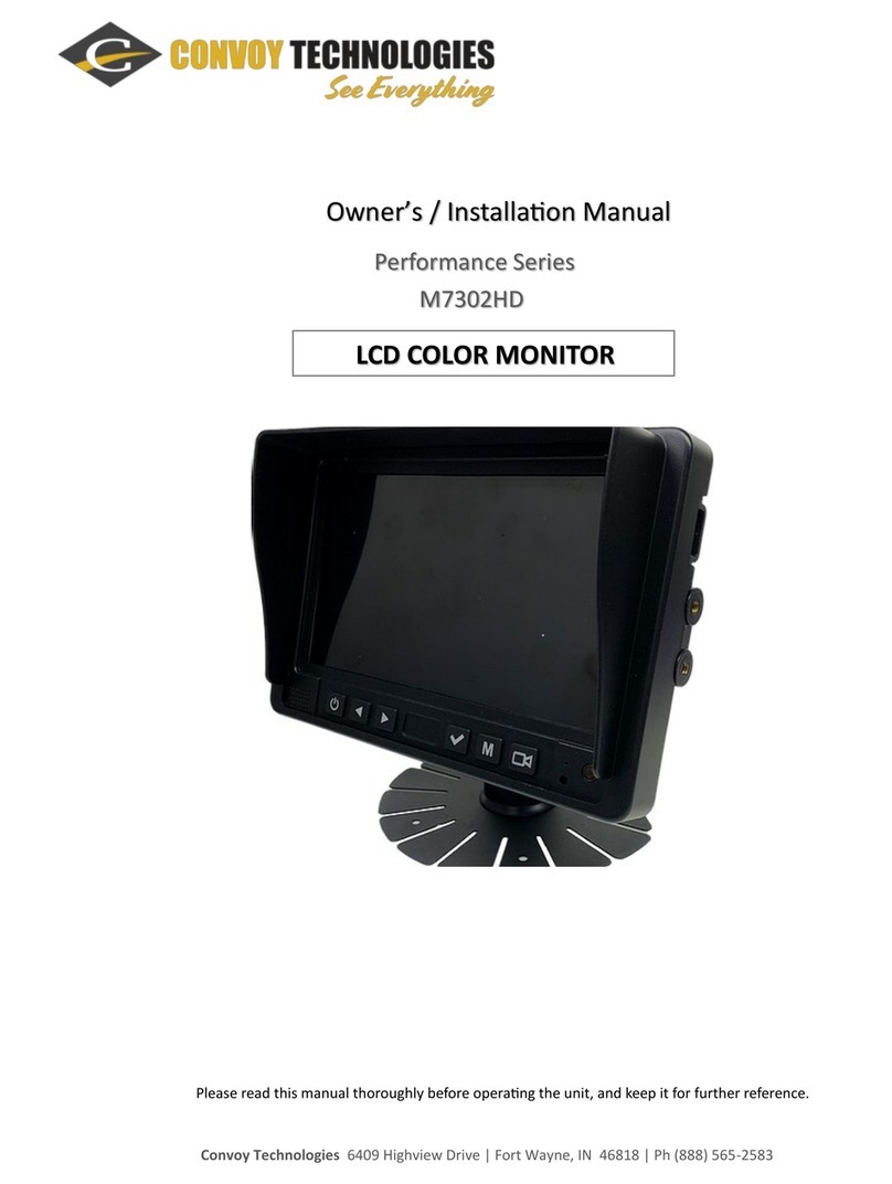 Convoy Performance Series Owners & installation manual
