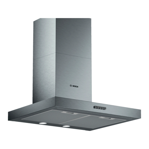 Bosch DWB65BC50I User manual and installation instructions