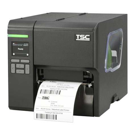 TSC PRINTRONIX ML240 Series User manual TSC PRINTRONIX ML240 Series User manual