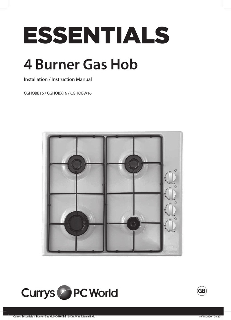 Currys Essentials CGHOBB16 Service manual