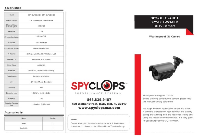 Spyclops SPY-BLTG2AHD1 quick guide