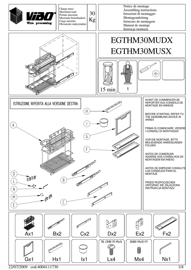 VIBO EGTHM30MUDX Installation guide VIBO EGTHM30MUDX Installation guide