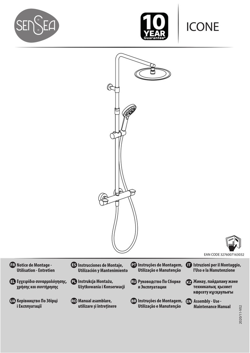Sensea Icone 3276007163032 Maintenance manual