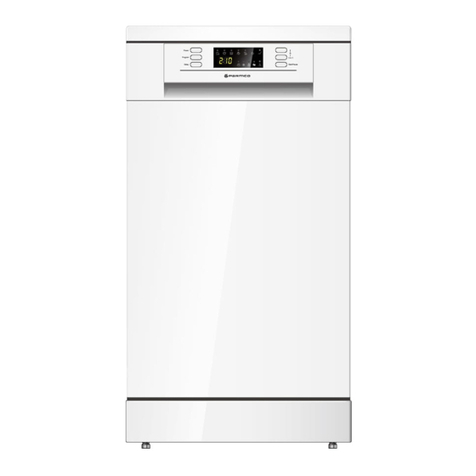 Parmco PD45-SLIM-SS-1 Installation and operating instructions