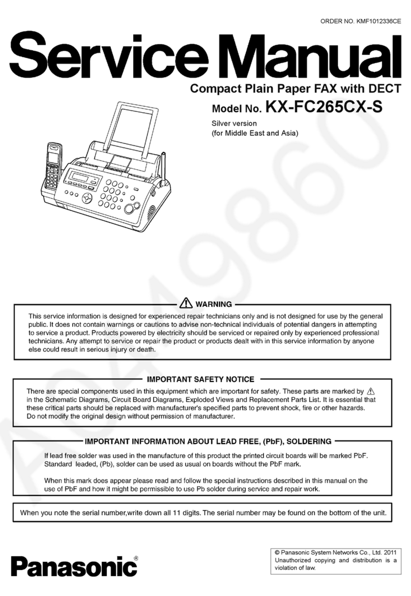 Panasonic KX-FC265CX-S User manual