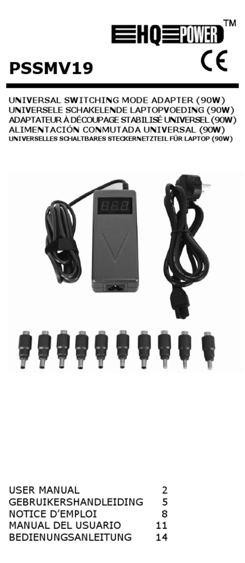 HQ Power PSSMV19 user manual