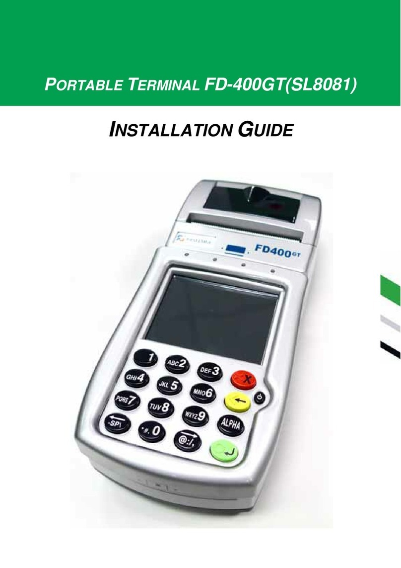 XAC FD400GTSL User manual