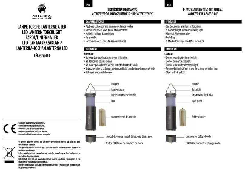 NATURE & DECOUVERTES 53154460 instruction manual