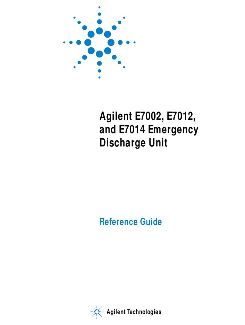 Agilent Technologies E7002 reference guide Agilent Technologies E7002 reference guide
