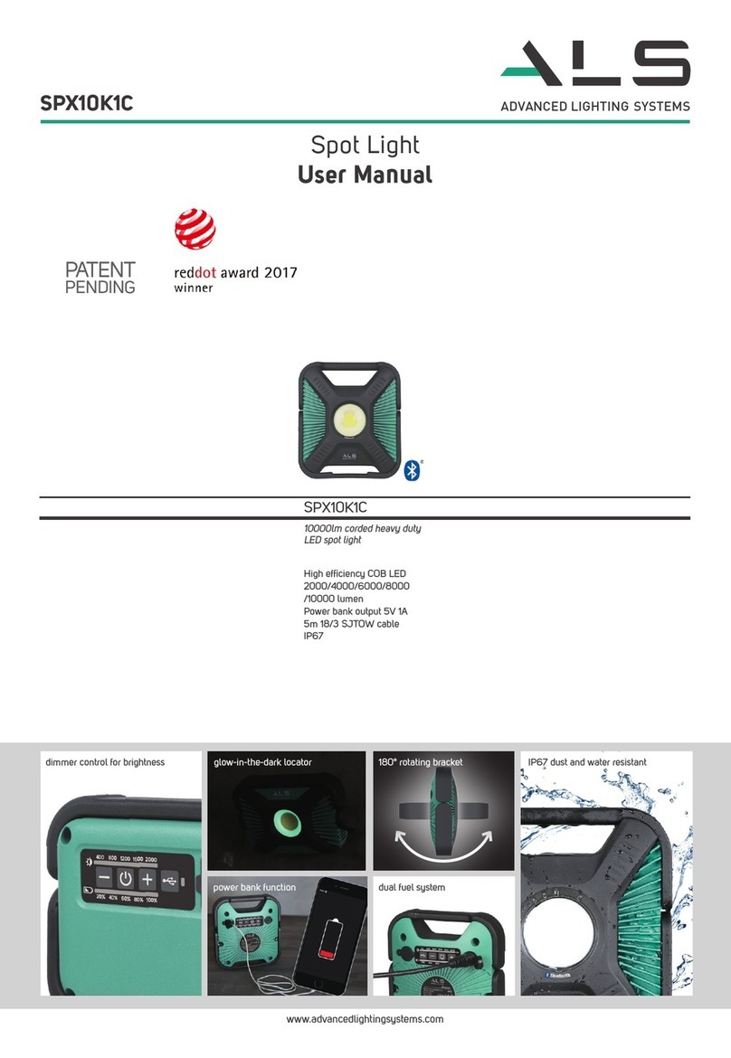 ALS SPX10K1C user manual