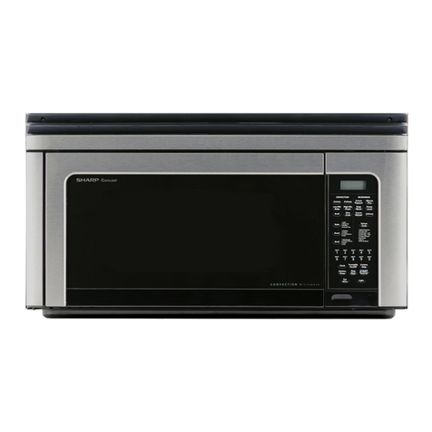 Sharp Carousel REFURBISHED R-1881LSY User manual