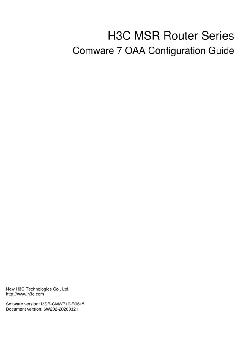 H3C MSR Series Configuration guide