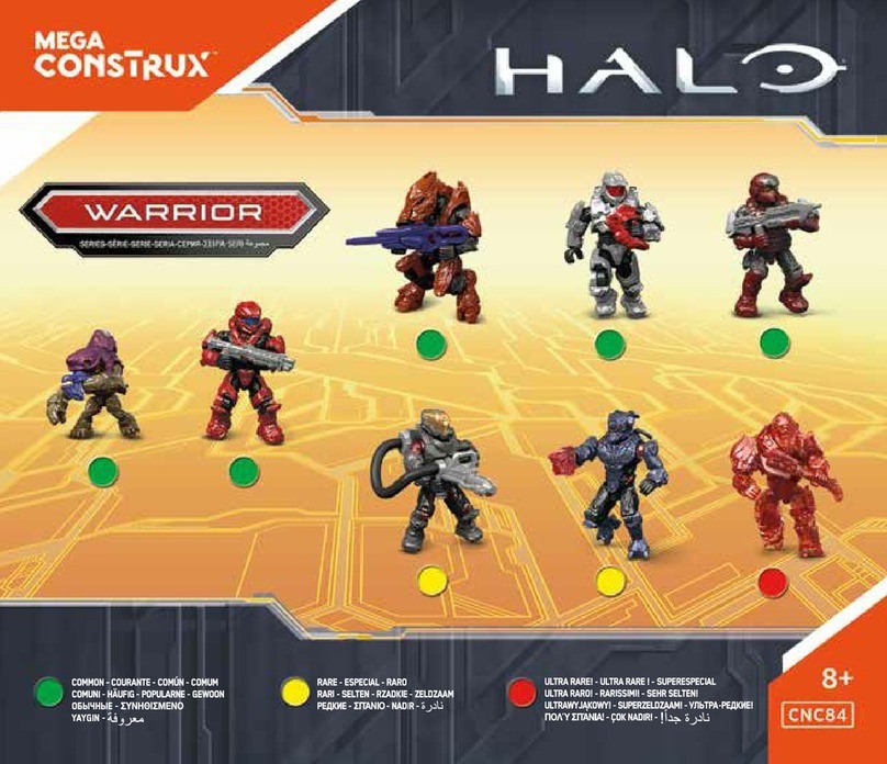 Mega Construx HALO WARRIOR CNC84 User manual Mega Construx HALO WARRIOR CNC84 User manual