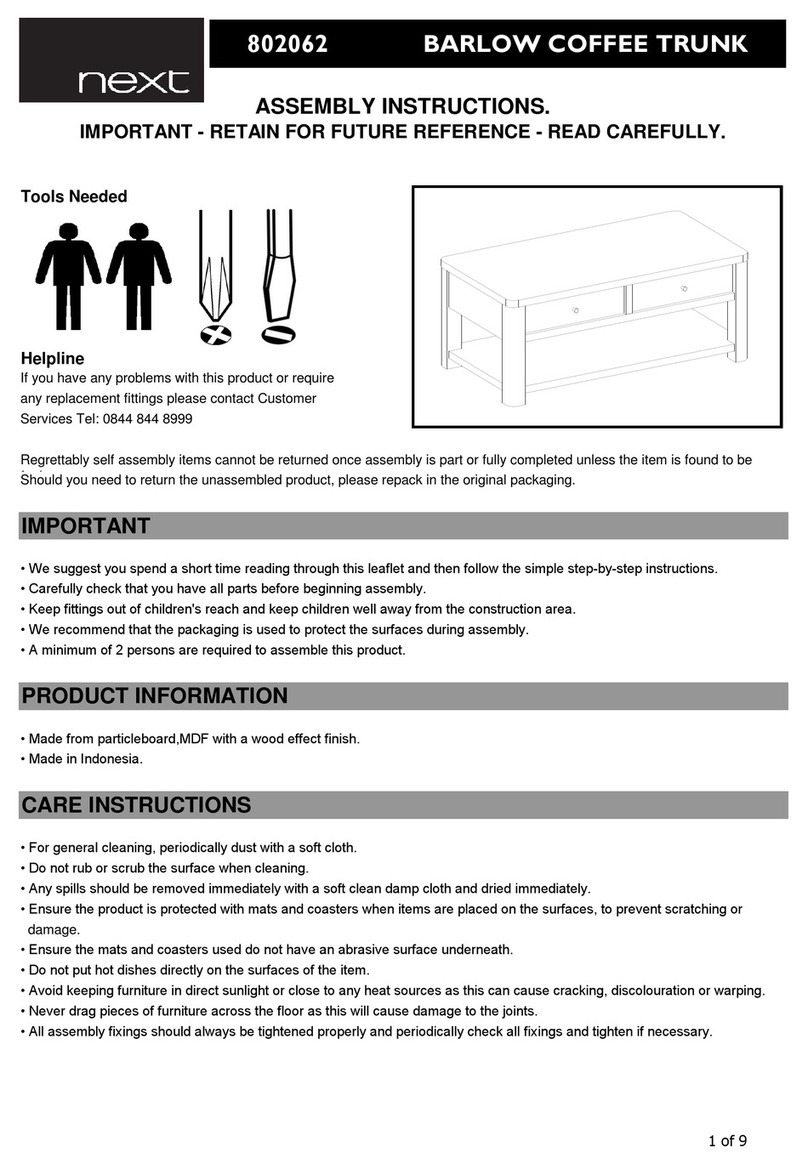 Next BARLOW 802062 User manual Next BARLOW 802062 User manual