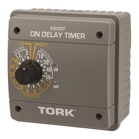 Tork E500T Series User manual